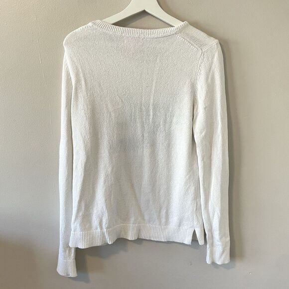 Lilly Pulitzer Beach Please Lightweight Knit Sweater Sz M Vacation Resort Cotton - Picture 6 of 6
